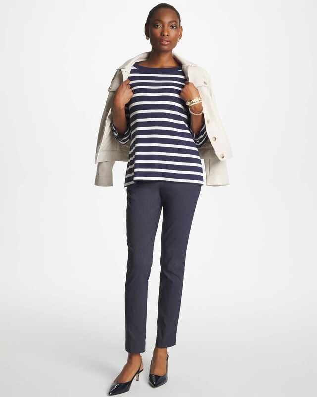 Pima 3/4 Sleeve Tee - image 2